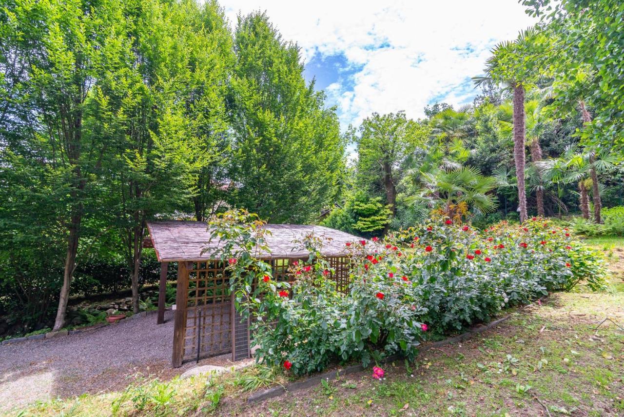 L'Ortensia Della Villa Isabella, Camera Con Vista Lago, Balcone Sul Parco E Bagno Esclusivo All'Esterno Della Camera ستريزا المظهر الخارجي الصورة