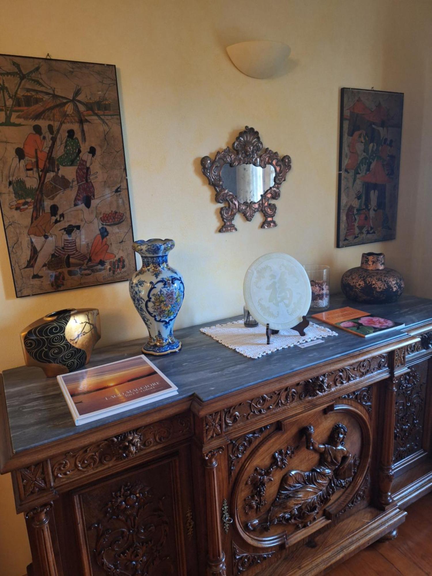 L'Ortensia Della Villa Isabella, Camera Con Vista Lago, Balcone Sul Parco E Bagno Esclusivo All'Esterno Della Camera ستريزا المظهر الخارجي الصورة